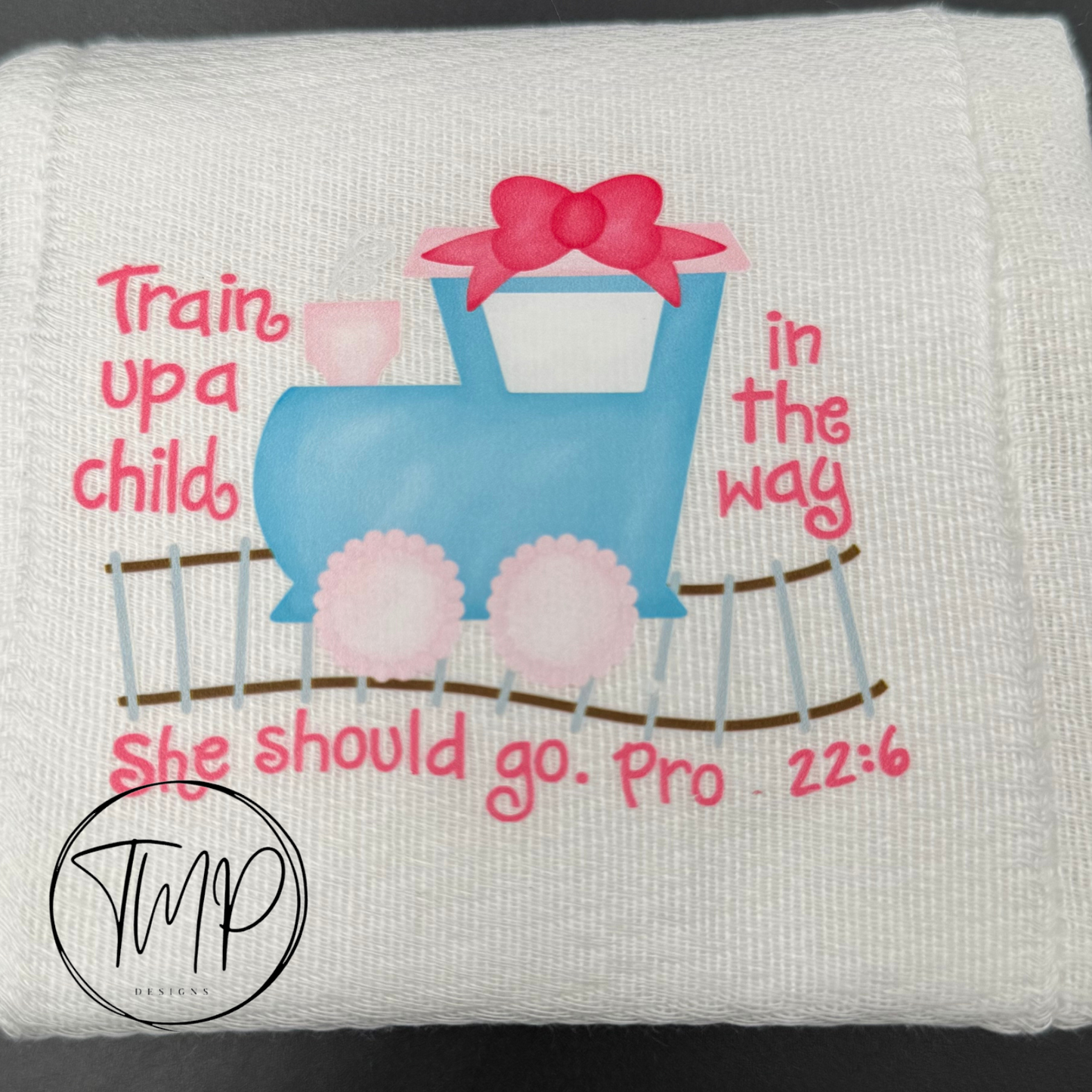 Proverbs 22:6 Baby Burp Cloths
