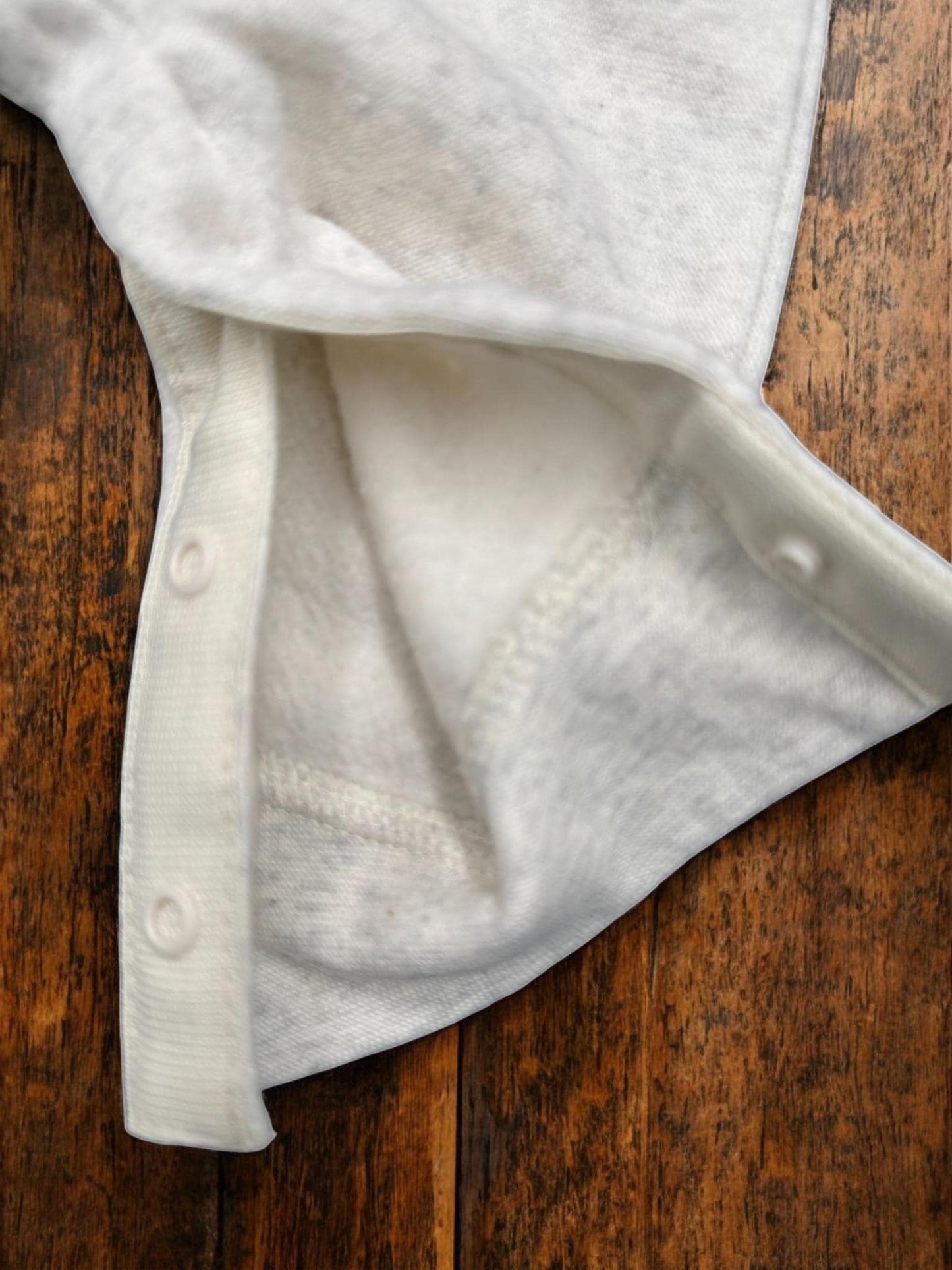Embroidered Football Baby Romper: Game Day Fleece Outfit