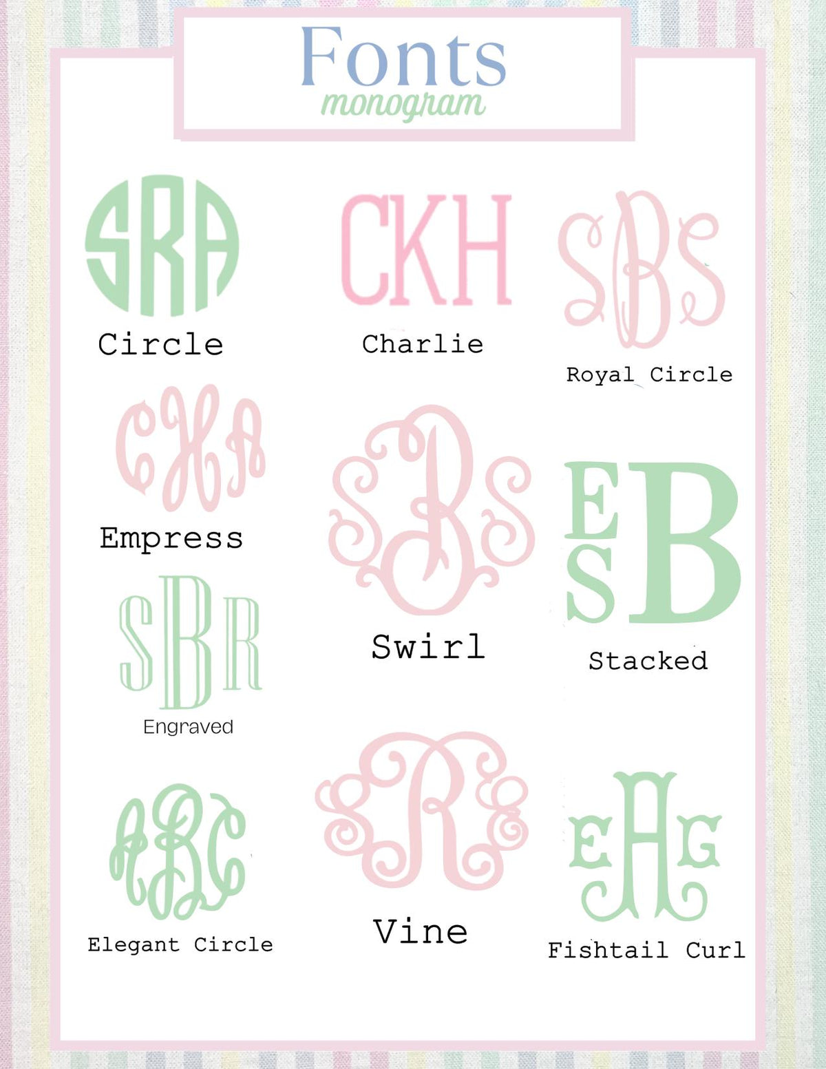 Personalized Newborn Footie: Floral Monogram, White Cotton Knit