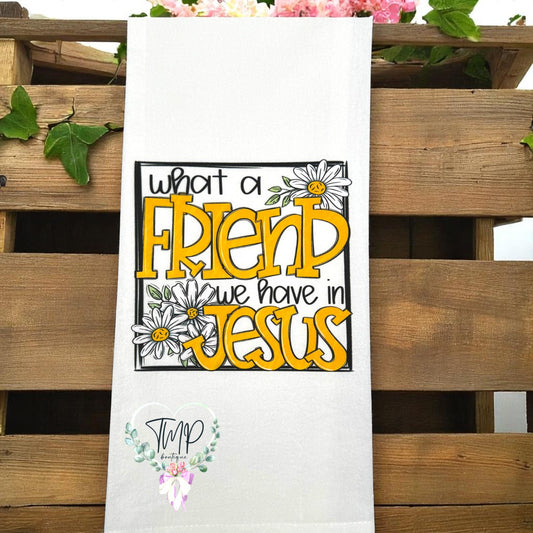 What a Friend We Have in Jesus Hand Towel