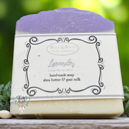 LAVENDER GOAT MILK SOAP