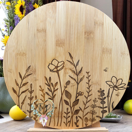 Wildflower Cutting Board