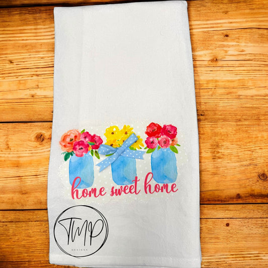 Home Sweet Home Flour Sack Towel