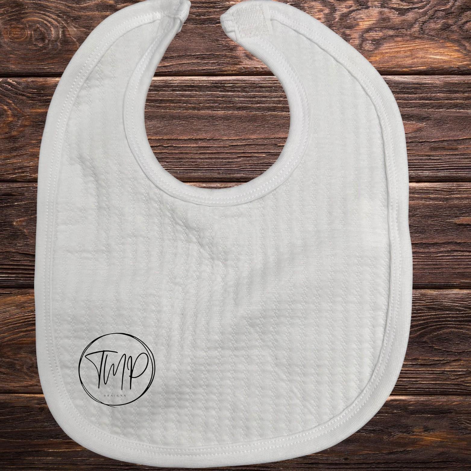 Noah's Ark Baby Blanket Set, Blue Cotton Bib and Burp Pad