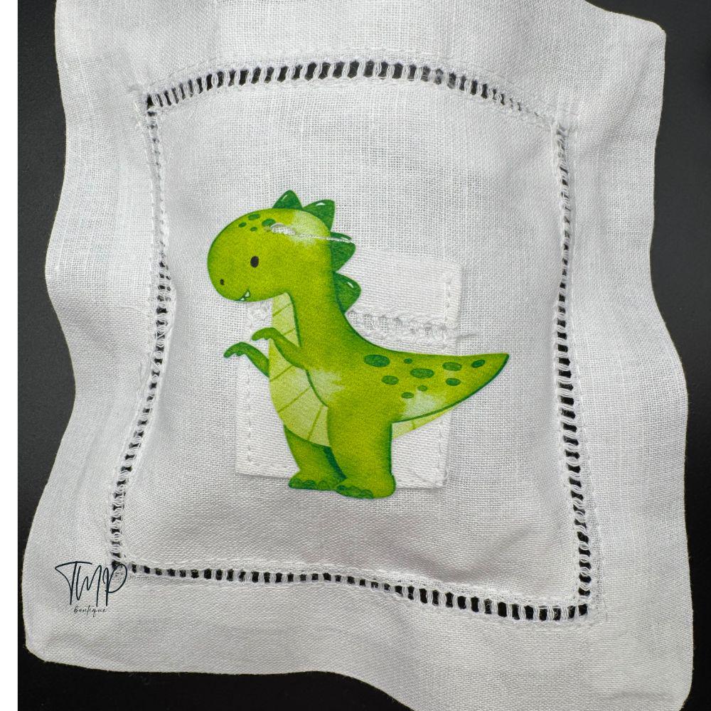 Personalized Tooth Fairy Pillow with Pocket: Sports, Princess, Dinosaur