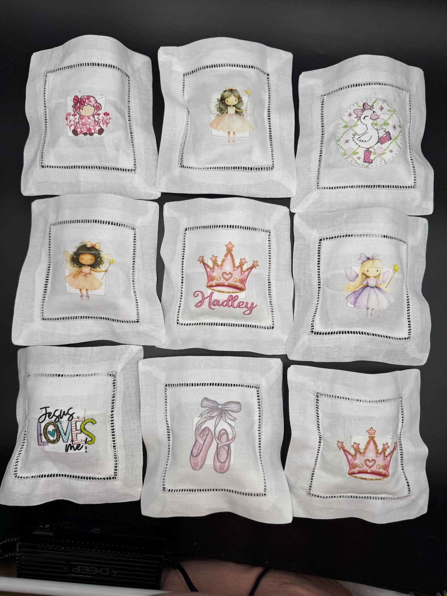 Personalized Tooth Fairy Pillow with Pocket: Sports, Princess, Dinosaur