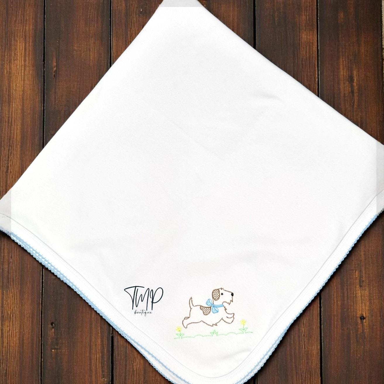 Embroidered Puppy Outfit,