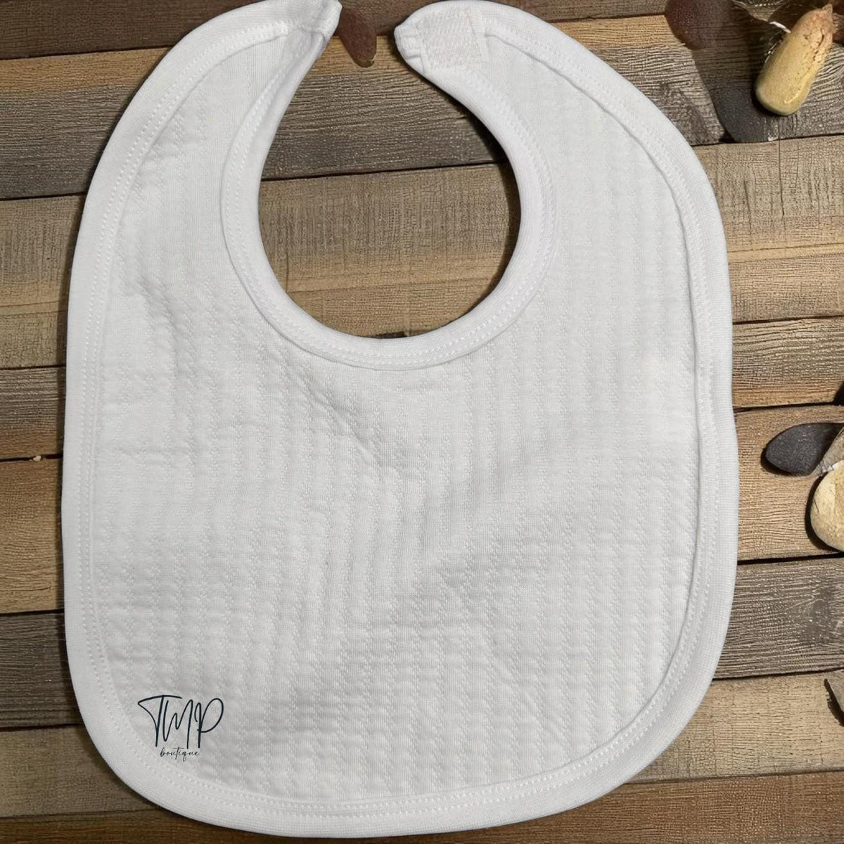 Embroidered Baby Gift Set, Cotton Bib, Burp Cloth, Blanket