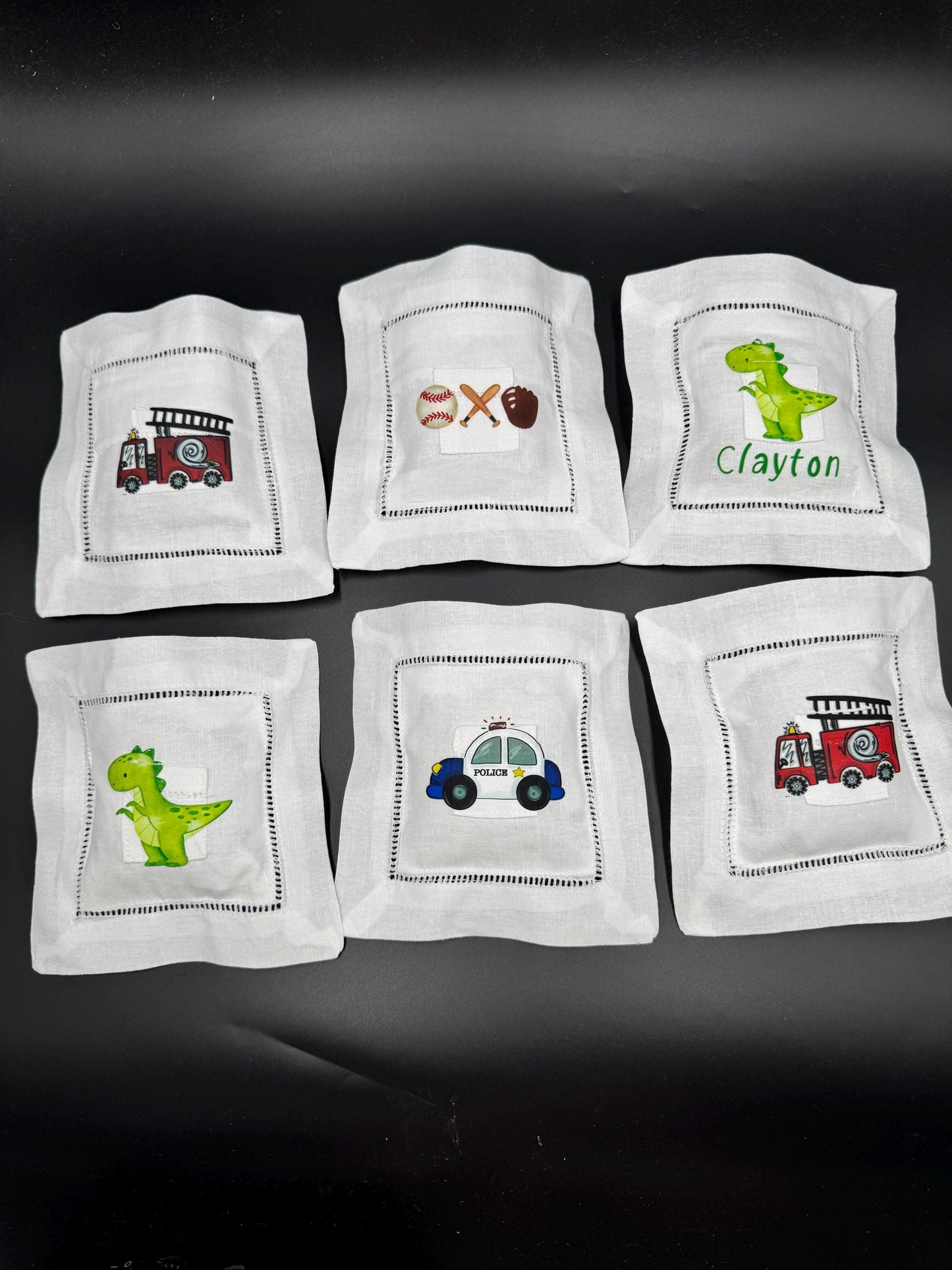 Personalized Tooth Fairy Pillow with Pocket: Sports, Princess, Dinosaur