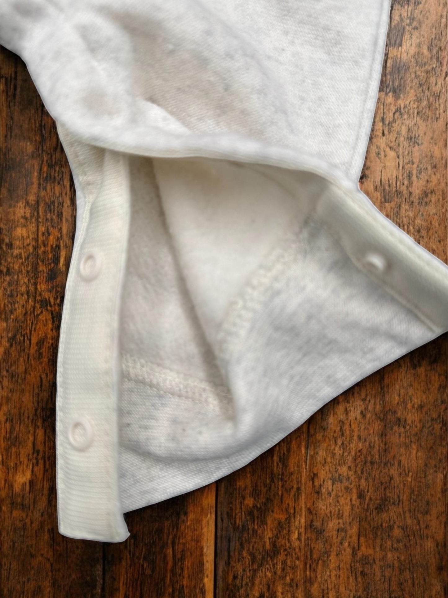 Embroidered Football Baby Romper: Game Day Fleece Outfit