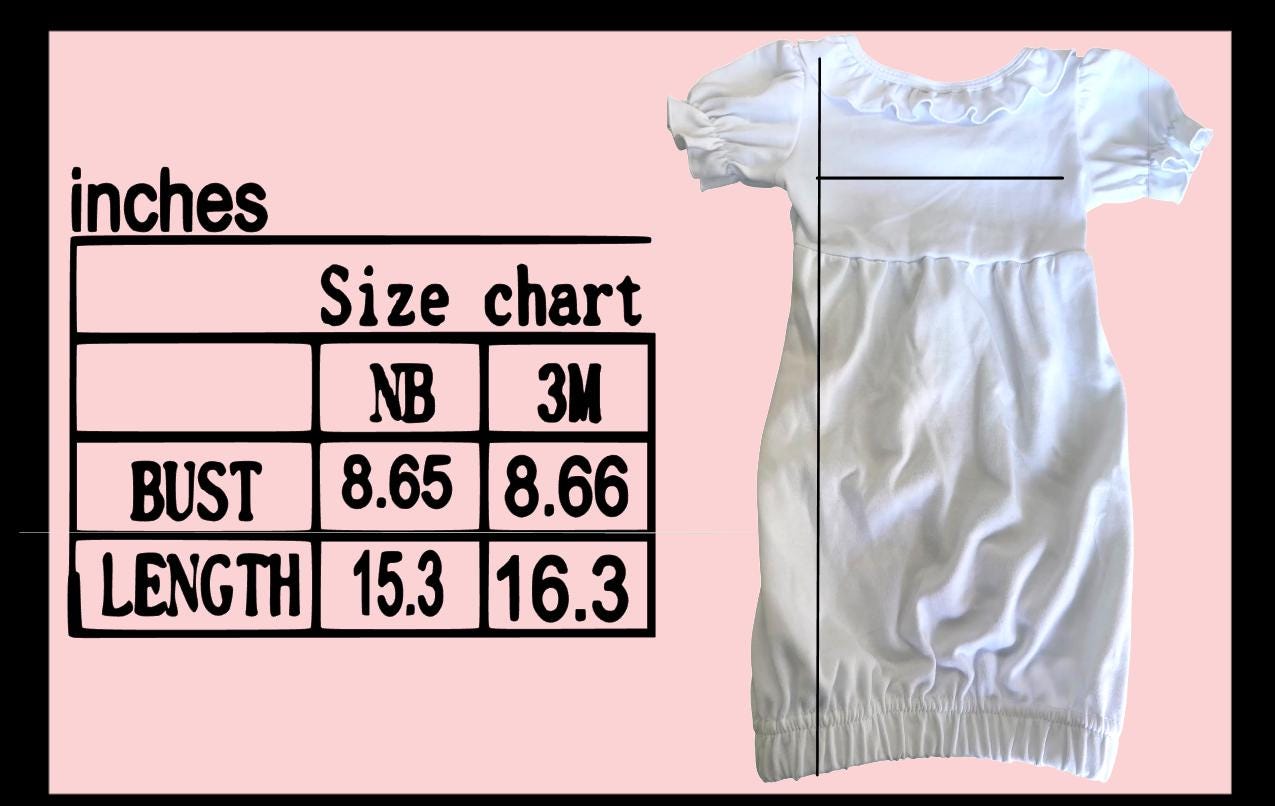 Embroidered Baby Girl Christening Gown Set: Ruffle Gown, Bib, Burp Cloth