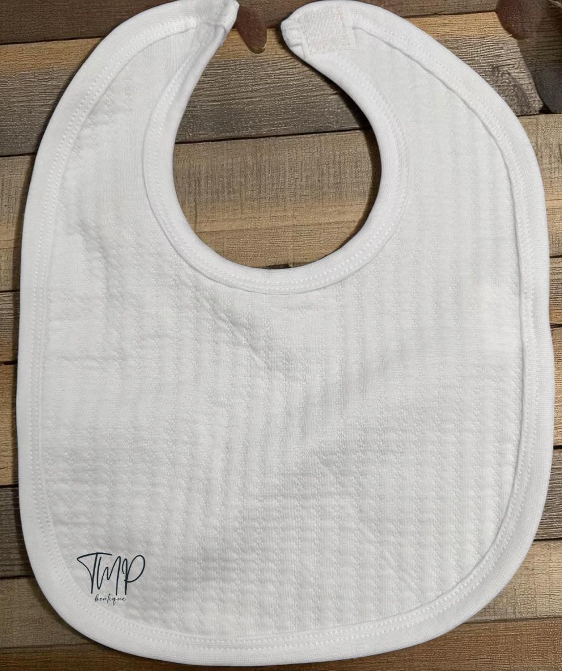 Bulldog Baby Gift Set: Embroidered Gameday Football, Bib, Burp Cloth, Blanket